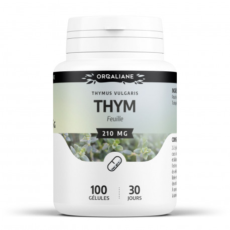 Thym - 100 gélules à 210 mg