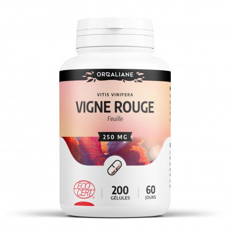 Vigne Rouge bio - 200 gélules à 250 mg