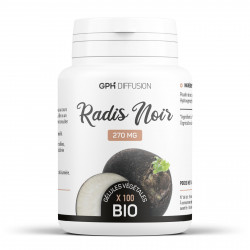 Radis Noir Bio - 270mg - 200 gélules végétales