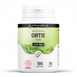 Ortie Bio (Feuille) - 100 gélules - 210mg