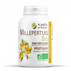 Millepertuis Bio 250 mg - 200 gélules végétales