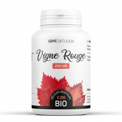 Vigne Rouge Bio - 200 gélules végétales 