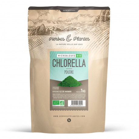 Chlorella - 1 Kg de poudre