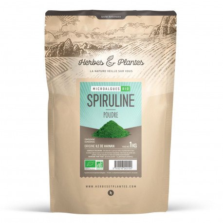 Spiruline Bio 1 kg - Poudre