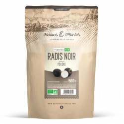 Radis Noir Bio en poudre - 500 gr