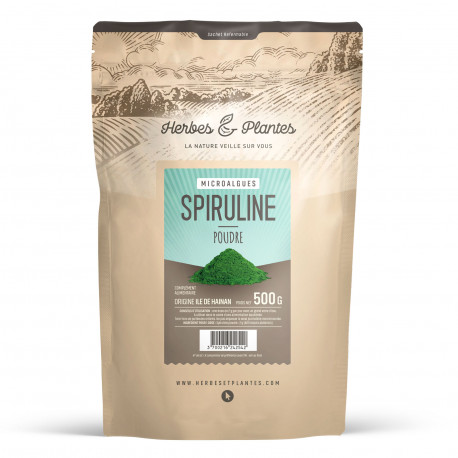 Spiruline Bio en poudre - 500gr