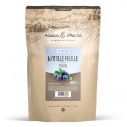 Myrtille feuille - 500 gr de poudre