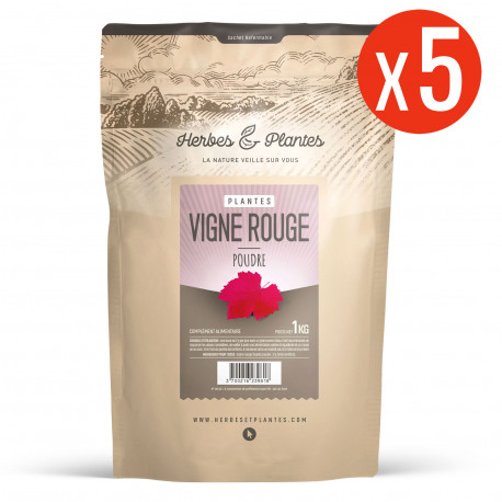Vigne Rouge - Poudre 5 kg