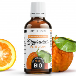 Huile essentielle de Petit grain Bigaradier Bio 50ml