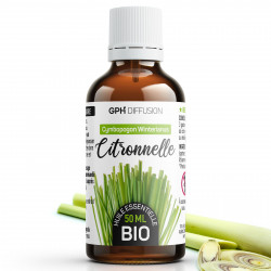Huile Essentielle de Citronnelle Bio 50ml