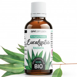 Huile Essentielle d'Eucalyptus Radiata Bio 50ml