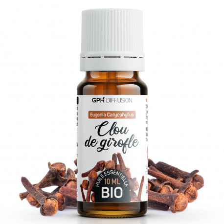 Huile Essentielle de Clou de Girofle Bio 10ml