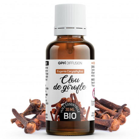 Huile Essentielle de Clou de Girofle Bio 30ml
