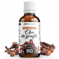 Huile Essentielle de Clou de Girofle Bio 50ml