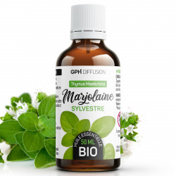 Huile Essentielle de Marjolaine Sylvestre Bio 50ml