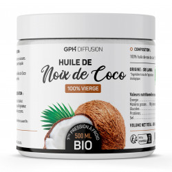 Huile de Noix de Coco Bio - GPH