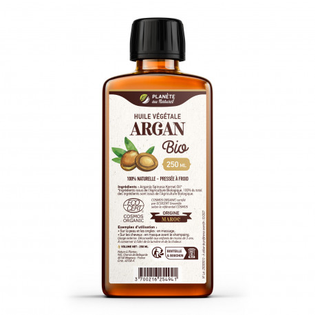 Huile d'Argan Bio du Maroc - 250ml
