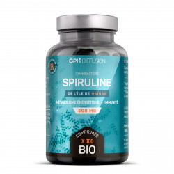 Spiruline Bio 300 comprimés 500 mg