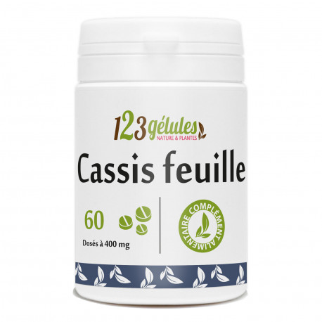 Cassis feuille - 60 comprimés à 400 mg
