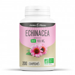 Echinacéa Bio- 400 mg - 200 comprimés - Herbes & Plantes