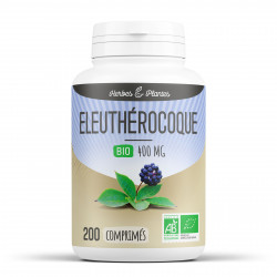 Eleuthérocoque Bio - 400 mg - 200 comprimés - Herbes & Plantes