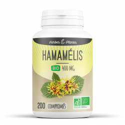 Hamamélis Bio - 400 mg - 200 comprimés - Herbes & Plantes