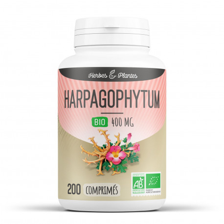 Harpagophytum Bio - 400mg - 200 comprimés - Herbes & Plantes
