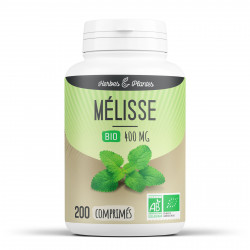 Mélisse Bio - 400mg - 200 comprimés - Herbes & Plantes