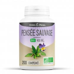 Pensée Sauvage Bio - 400 mg - 200 comprimés - Herbes & Plantes