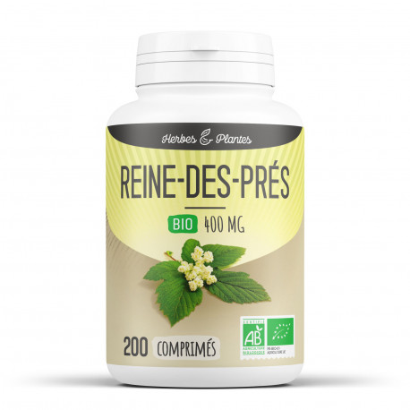 Reine des Prés Bio - 400 mg - 200 Comprimés - Herbes & Plantes
