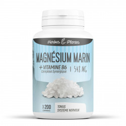 Magnesium marin - 547 mg - 200 comprimés - Herbes & Plantes