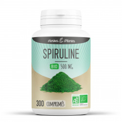 Spiruline Bio - 500 mg - 300 comprimés - Herbes & Plantes