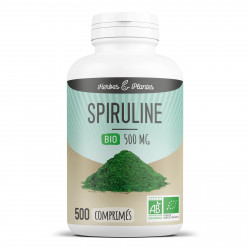 Spiruline Bio -500 mg - 500 comprimés - Herbes & Plantes