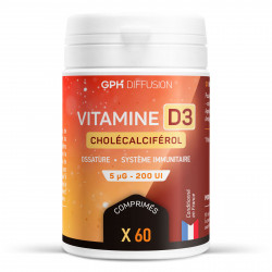Vitamine D - 5 µg - 60 Comprimés