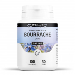 Bourrache - 100 capsules à 500 mg