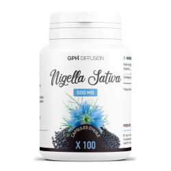 Nigella sativa - 100 capsules à 500 mg