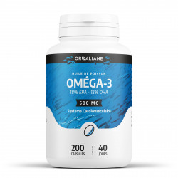 Oméga 3 - 500 mg - 200 capsules