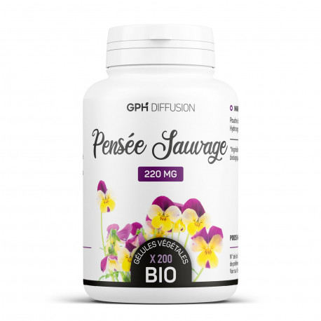 Pensée Sauvage Bio - 200 gelules classiques