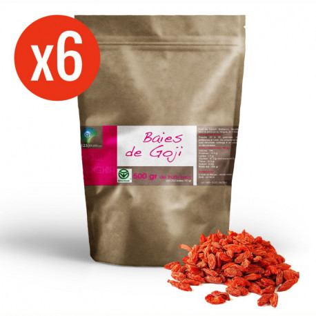 Goji (Ningxia) GreenFood - 6 X 8,90  sachets 500 gr
