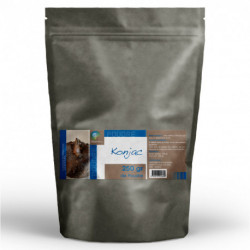 Konjac 250 grammes de poudre - à 80 % glucomannane